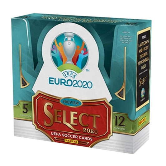 2019/20 Panini Select EURO Soccer Hobby Case (12ct)