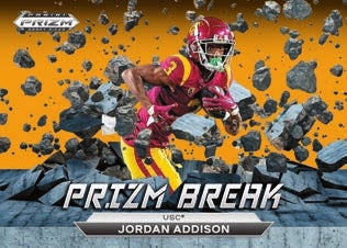 *NEW* 2023 Panini Prizm Collegiate Draft Picks Football Hobby, 16 Box Case