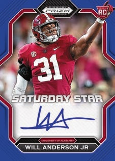 *NEW* 2023 Panini Prizm Collegiate Draft Picks Football Hobby, 16 Box Case