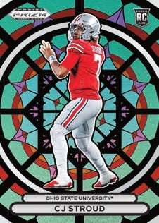 *NEW* 2023 Panini Prizm Collegiate Draft Picks Football Hobby, 16 Box Case