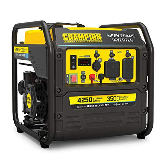 200954 4250-Watt RV Ready Open Frame Inverter Generator, Quiet Technology