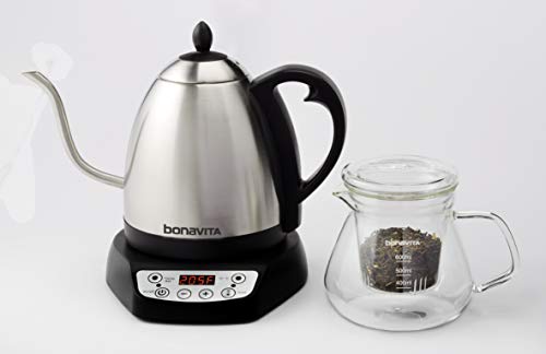 1L Digital Variable Temperature Gooseneck Electric Kettle