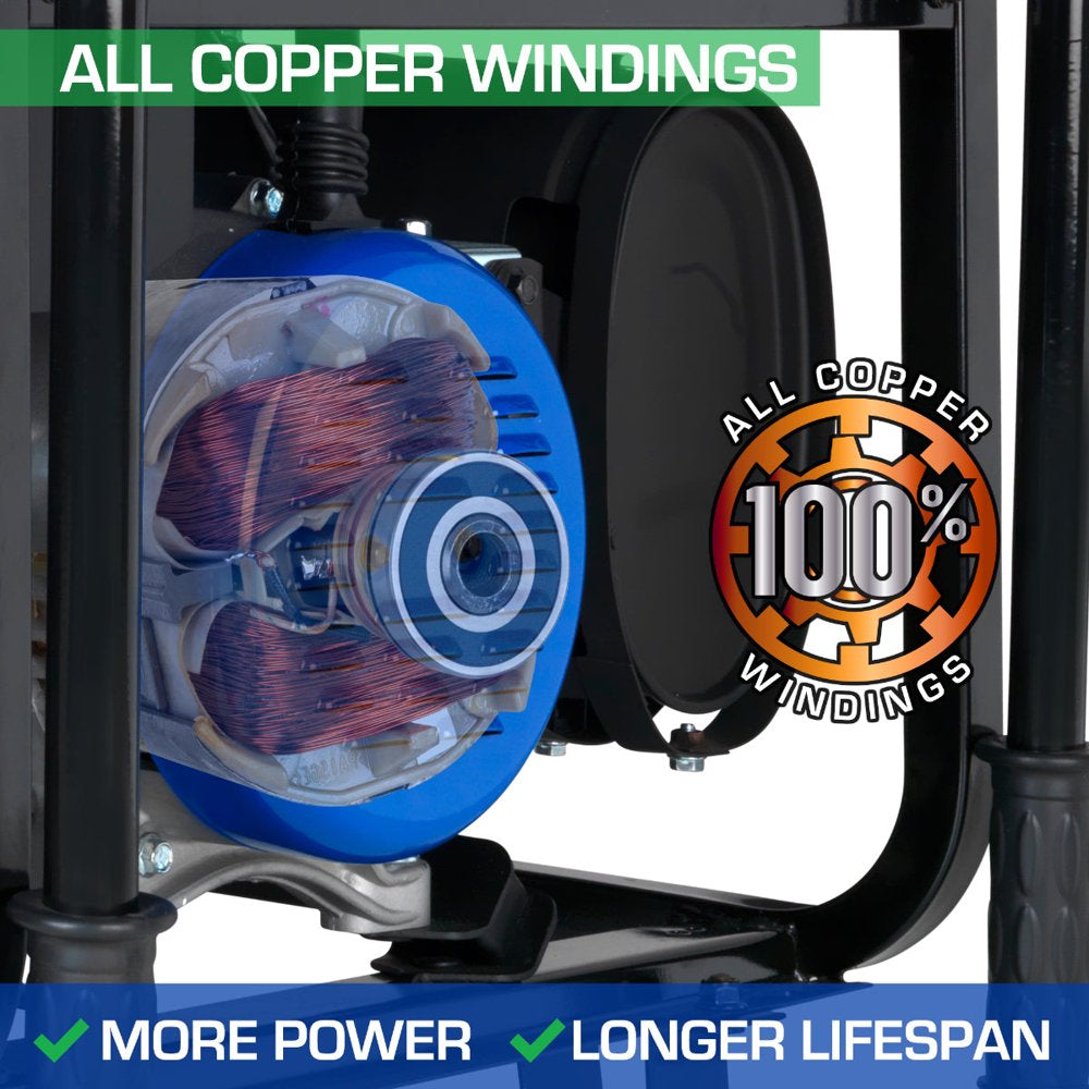 -Xp12000Hx  Generator Dual Fuel Gas Propane Portable with CO Alert 12,000 Watt