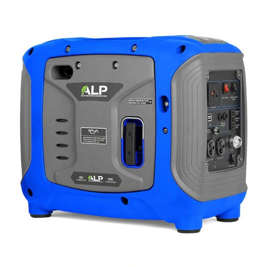 The ALP 1000W Propane Generator. First of Its Class, Lightweight, and 100% Propane Powered. with Longer Run Times, Safer Storage, and Significantly More Environmental Friendly. EPA and CARB Approved.