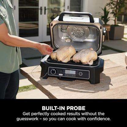 Woodfire Pro XL Electric BBQ Grill & Smoker with Digital Probe