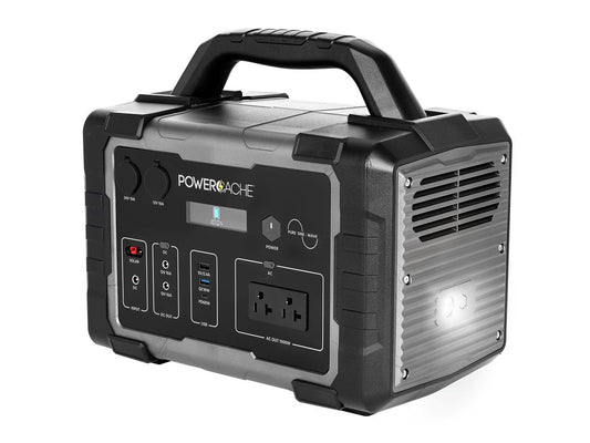 1000 Lithium Portable Power Station, 1075Wh Solar Generator (Solar Panel Not Included) with 1000W Pure Sine Wave AC Outlet, 60W USB-C PD Output, LED Light for Outdoors, Camping, Blackouts