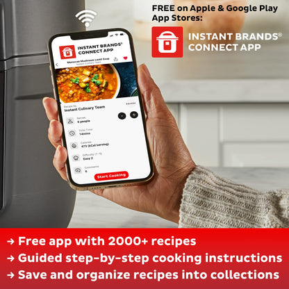 10QT Air Fryer, 7-in-1 Functions with EvenCrisp Technology that Crisps