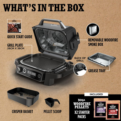 Woodfire Electric BBQ Grill & Smoker