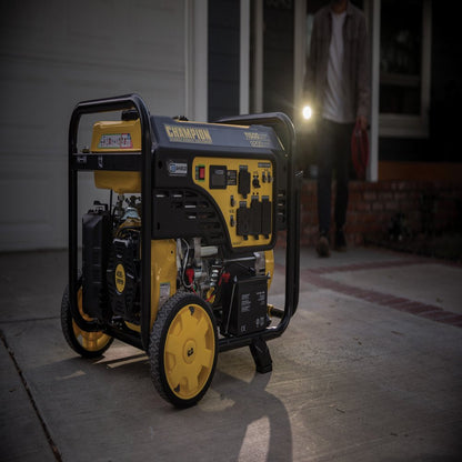 11,500/9,200-Watt Electric Start Gas Portable Generator with CO Shield