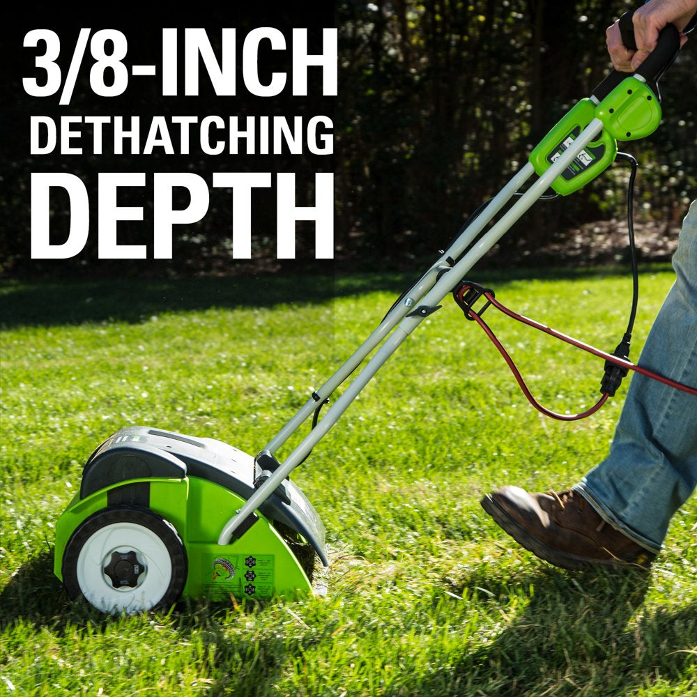 10 Amp 14" Corded Electric Dethatcher 27022