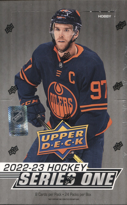 *NEW* 2022-23 Upper Deck Series 1 Hobby Hockey, 12 Box Case