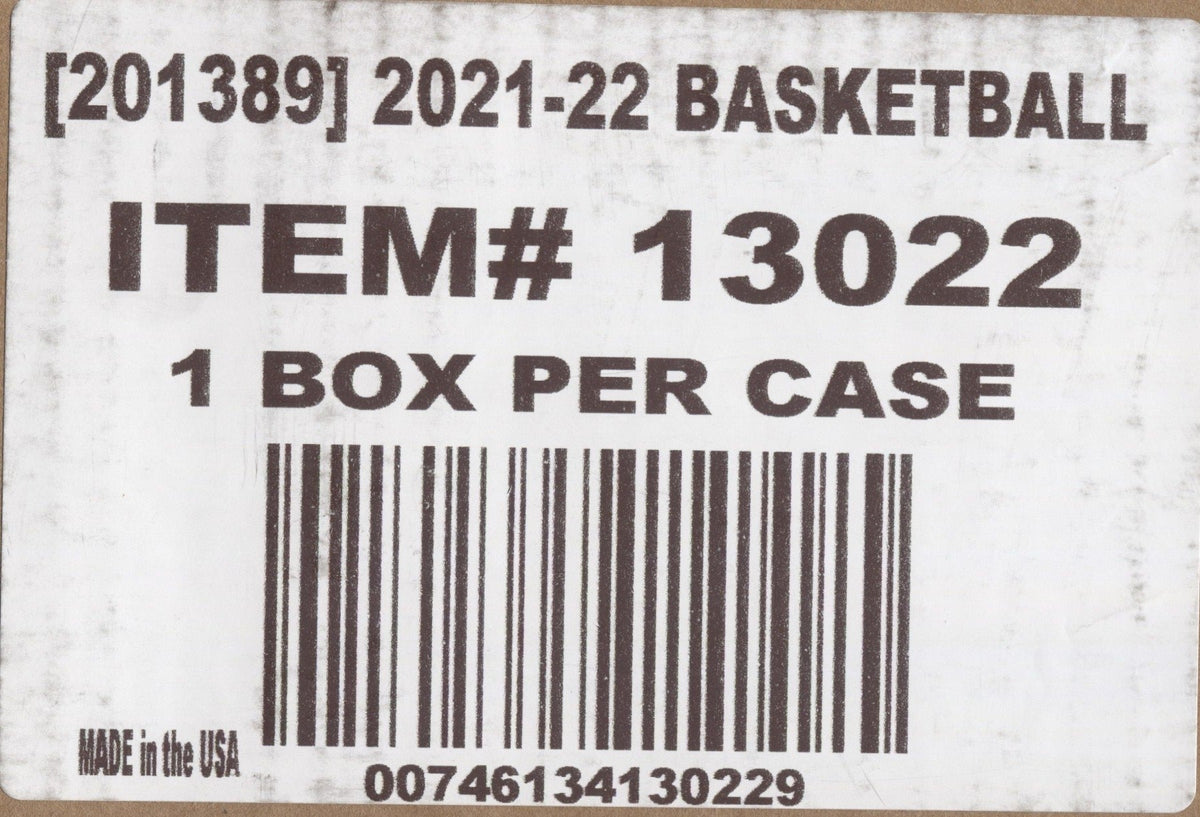 *LAST CASE* 2021-22 Panini Eminence Basketball Hobby, Case