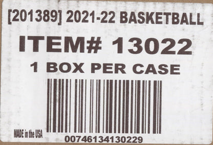 *LAST CASE* 2021-22 Panini Eminence Basketball Hobby, Case