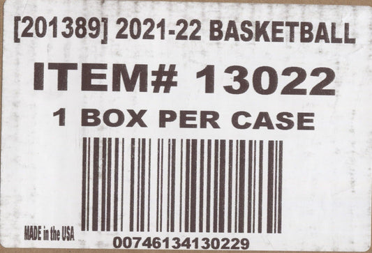 *LAST CASE* 2021-22 Panini Eminence Basketball Hobby, Case