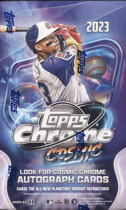 *NEW* 2023 Topps Chrome Cosmic Baseball Hobby, 12 Box Case