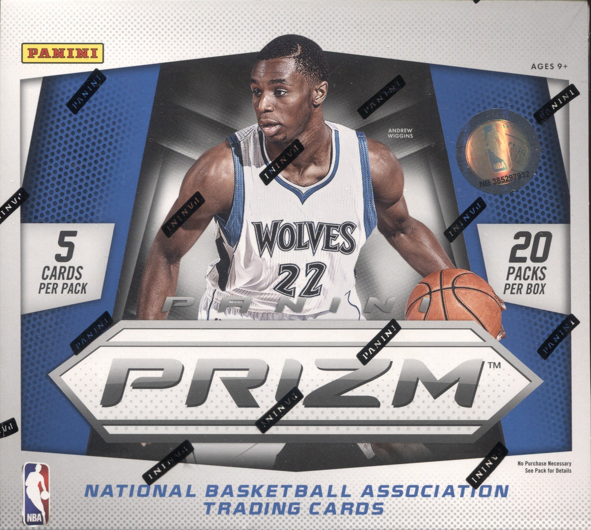 2014-15 Panini Prizm Hobby Basketball, 12 Box Case