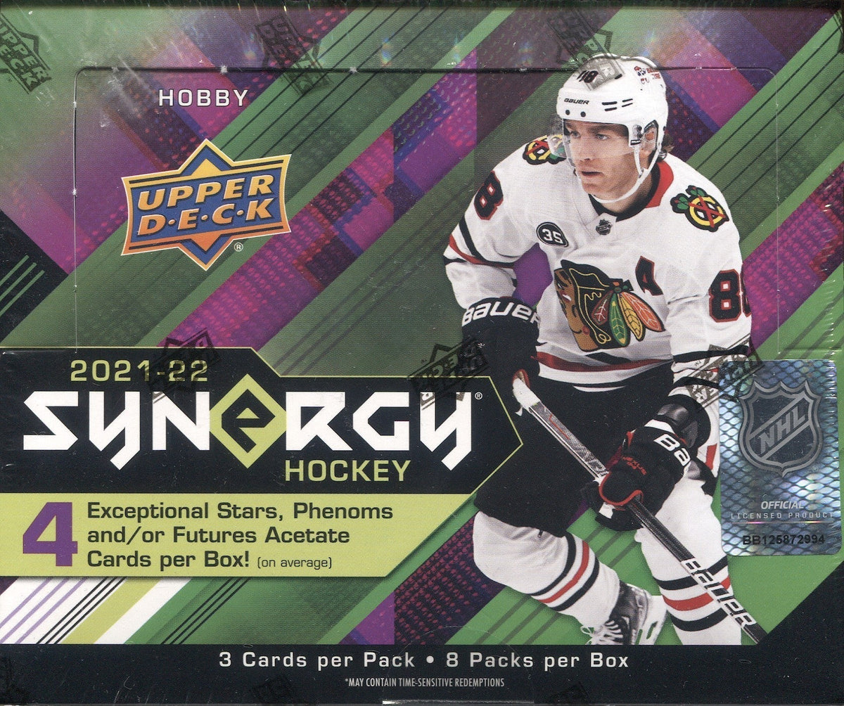*NEW* 2021-22 Upper Deck Synergy Hockey, 16 Box Case