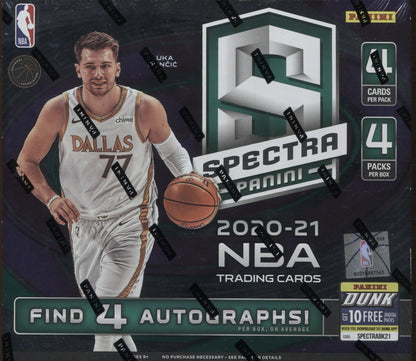 *LAST CASE* 2020-21 Panini Spectra Hobby Basketball, 8 Box Case